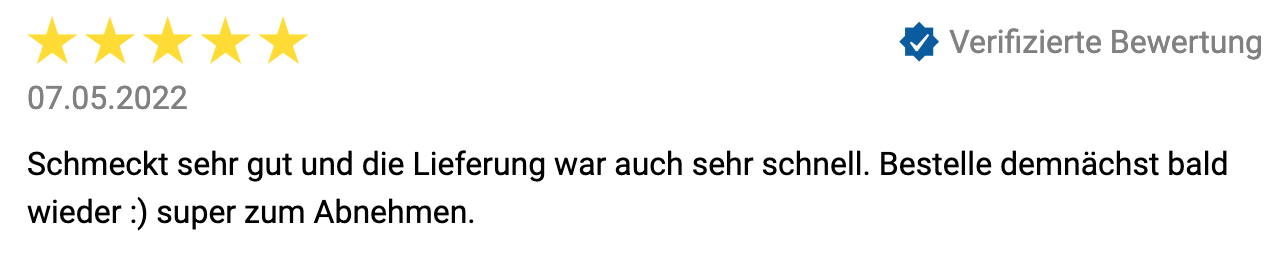 Customer review 2
